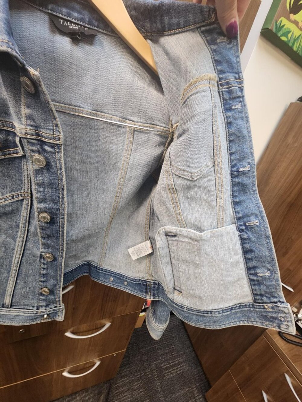 Talbots denim jacket - Picture 4 of 5